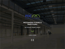 Tablet Screenshot of pdcconsultancy.com